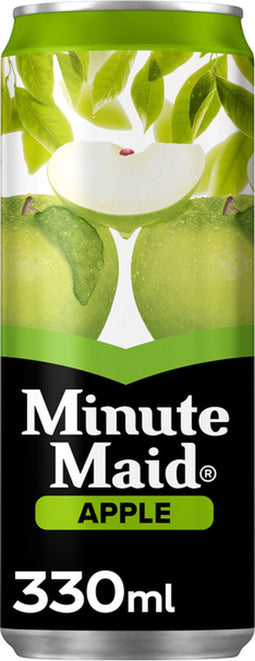 Frisdrank Minute Maid Appelsap blikje 0.33l - 24 stuks