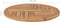 vidaXL - Tafelblad - rond - 2,5 - cm - 60 - cm - massief - teakhout