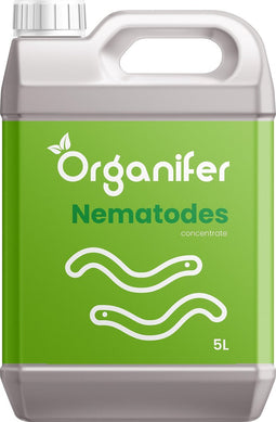 Nematoden - Bodemaaltjes Concentraat (5L, 5000m2) - Nematodes - Aaltjes - Rozenziektes Bestrijden - Wortelaaltjes - Aardappelcysteaaltjes - Bietencysteaaltjes - Voorkomt en geneest - Organifer