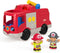 FP - Little People - Grote Brandweerauto - meertalig - NEW