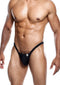 MOB EROTICWEAR - YELLOW THONG AND BUNS L