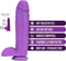 Neo 11 inch Dual Density Dildo Neon Purple