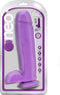 Neo 11 inch Dual Density Dildo Neon Purple