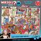 Wasgij Retro Mystery 10 - Legpuzzel 1000 stukjes - Voorjaars-schoonmaak - Meerkleurig