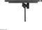Neomounts AWL28-210BL1 universele multimedia steun met een breedte van 18 cm.