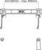 Neomounts by Newstar PLASMA-W840 tv beugel - t/m 52