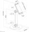 Neomounts DS15-540WH1 universele tablet stand voor 4,7-12,9