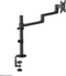 Neomounts DS60-425BL1 full motion monitorarm 1 scherm - 17-27