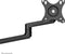 Neomounts DS60-425BL2 full motion monitorarm bureausteun voor 17-27