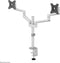 Neomounts DS60-425WH2 full motion monitorarm bureausteun voor 17-27