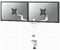 Neomounts DS60-425WH2 full motion monitorarm bureausteun voor 17-27