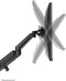 Neomounts DS70-810BL2 full motion monitorarm 2 schermen - 17-32