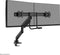 Neomounts DS75-450BL2 full motion monitorarm 2 schermen - 17-32
