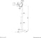 Neomounts FL15-625BL1 kantel- en roteerbare tablet vloersteun voor 7,9-11