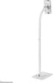 Neomounts FL15-625WH1 kantel- en roteerbare tablet vloersteun voor 7,9-11