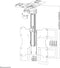 Neomounts FPMA-C020BLACK plafondsteun - t/m 40