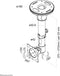 Neomounts FPMA-C025BLACK plafondsteun - t/m 30