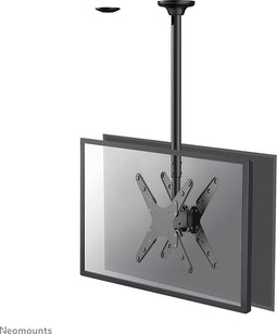 Neomounts FPMA-C340DBLACK full motion dubbele TV/monitor plafondbeugel - 32-75" - zwart