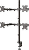 Neomounts FPMA-D550D4BLACK full motion monitorarm 4 schermen - 13-32