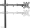 Neomounts FPMA-D550DBLACK full motion monitorarm 2 schermen - 10-32