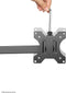 Neomounts FPMA-D550DD3BLACK full motion monitorstandaard 3 schermen - 10-27