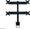 Neomounts FPMA-D700D4 full motion monitorarm 4 schermen - 19-30