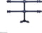 Neomounts FPMA-D700DD6 full motion monitorstandaard 6 schermen - 10-27