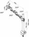 Neomounts FPMA-D935G is een monitorarm met 3 draaipunten voor flat screens t/m 30