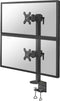 Neomounts FPMA-D960DVBLACKPLUS full motion monitorarm 2 schermen - 17-49