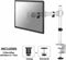 Neomounts NM-D135WHITE monitorarm - t/m 30