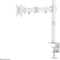 Neomounts NM-D135WHITE monitorarm - t/m 30