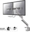 Neomounts NM-D775DXSILVER full motion monitorarm 2 schermen - 10-32
