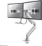Neomounts NM-D775DXSILVER full motion monitorarm 2 schermen - 10-32