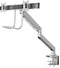 Neomounts NM-D775DXSILVER full motion monitorarm 2 schermen - 10-32