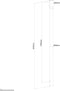 Neomounts NS-EP100BLACK verlengpaal - 107,5 cm - geschikt voor NM-C440, NM-C440D en FPMA-C340 - zwart