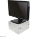 Neomounts NSMONITOR40 monitor/laptop verhoger - transparant