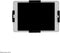 Neomounts WL15-625BL1 roteerbare wand tablethouder voor 7,9-11