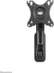 Neomounts WL70-440BL11 TV/monitor muurbeugel - full motion - 17-32