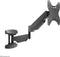 Neomounts WL70-550BL12 TV/monitor muurbeugel - full motion - 23-42