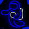 Neon Lamp - Astronaut - Dimbaar - Incl. Ophanghaakjes - Neon Sign - Neon Verlichting - Neon Led Lamp - Wandlamp
