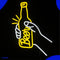 Neon Lamp - Beer - Bier - Dimbaar - Incl. Ophanghaakjes - Neon Sign - Neon Verlichting - Neon Led Lamp - Wandlamp
