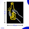 Neon Lamp - Beer - Bier - Dimbaar - Incl. Ophanghaakjes - Neon Sign - Neon Verlichting - Neon Led Lamp - Wandlamp