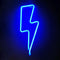 Neon Lamp - Bliksem Blauw - USB of Batterijen - Neon Verlichting - Neon Led Lamp - Neon Wandlamp