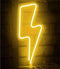 Neon Lamp - Bliksem Warm Wit - USB of Batterijen - Neon Verlichting - Neon Led Lamp - Neon Wandlamp