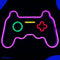 Neon Lamp - Game Controller Roze Playstation - Incl. Ophanghaakjes - Neon Sign - Neon Verlichting - Neon Led Lamp - Wandlamp