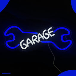Neon Lamp - Garage - Mancave - Dimbaar - Incl. Ophanghaakjes - Neon Sign - Neon Verlichting - Neon Led Lamp - Wandlamp