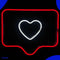 Neon Lamp - Hart Message - Dimbaar - Incl. Ophanghaakjes - Neon Sign - Neon Verlichting - Neon Led Lamp - Wandlamp
