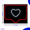 Neon Lamp - Hart Message - Dimbaar - Incl. Ophanghaakjes - Neon Sign - Neon Verlichting - Neon Led Lamp - Wandlamp