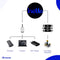Neon Lamp - Hello Blauw - Incl. 3 Batterijen - Neon Verlichting - Neon Led Lamp - Neon Wandlamp