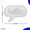 Neon Lamp - Hello - Dimbaar - Incl. Ophanghaakjes - Neon Sign - Neon Verlichting - Neon Led Lamp - Wandlamp